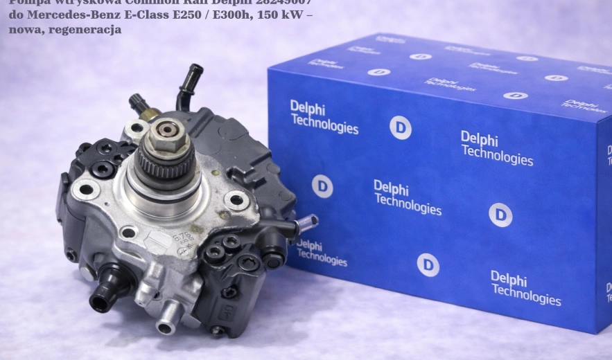 Pompa wtryskowa Common Rail Delphi 28249007 do Mercedes-Benz E-Class E250 / E300h, 150 kW – nowa, regeneracja