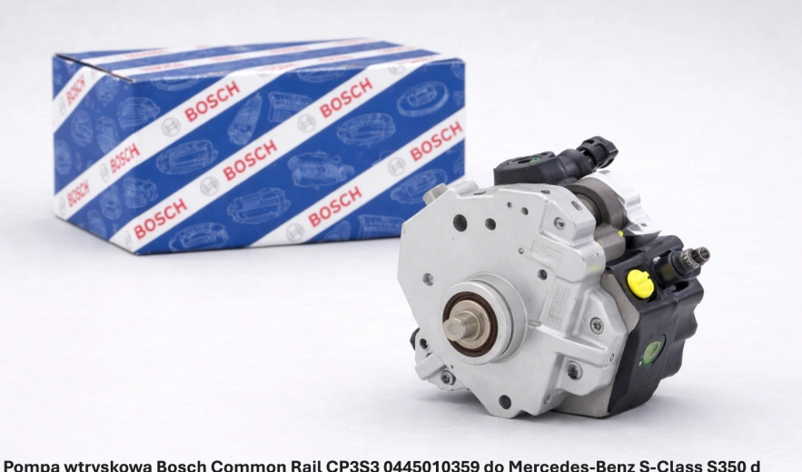 Pompa wtryskowa Bosch Common Rail CP3S3 0445010359 do Mercedes-Benz S-Class S350 d - nowa, regeneracja, cena
