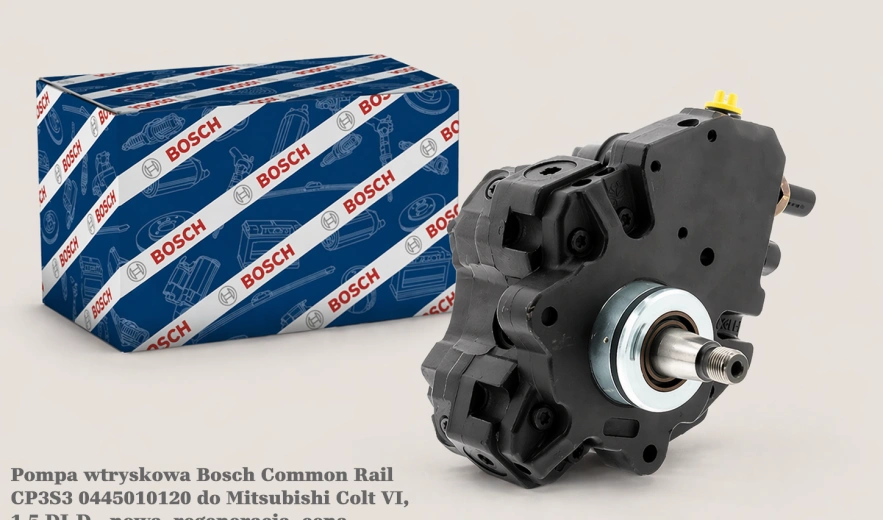 Pompa wtryskowa Bosch Common Rail CP3S3 0445010120 do Mitsubishi Colt VI, 1.5 DI-D - nowa, regeneracja, cena