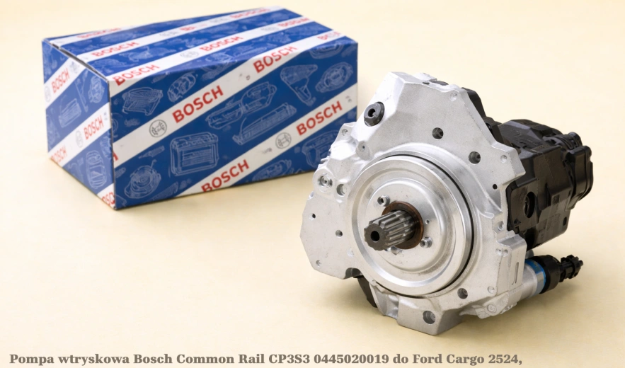 Pompa wtryskowa Bosch Common Rail CP3S3 0445020019 do Ford Cargo 2524, 7.3L ECOTORQ 240 - nowa, regeneracja, cena