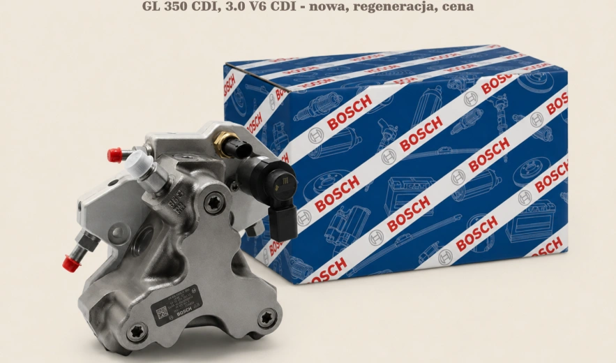 Pompa wtryskowa Bosch Common Rail CP3HS3 0445010323 do Mercedes-Benz GL 350 CDI, 3.0 V6 CDI - nowa, regeneracja, cena
