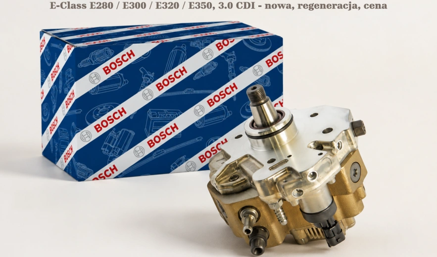 Pompa wtryskowa Bosch Common Rail CP3S3 0445010167 do Mercedes-Benz E-Class E280 / E300 / E320 / E350, 3.0 CDI - nowa, regeneracja, cena