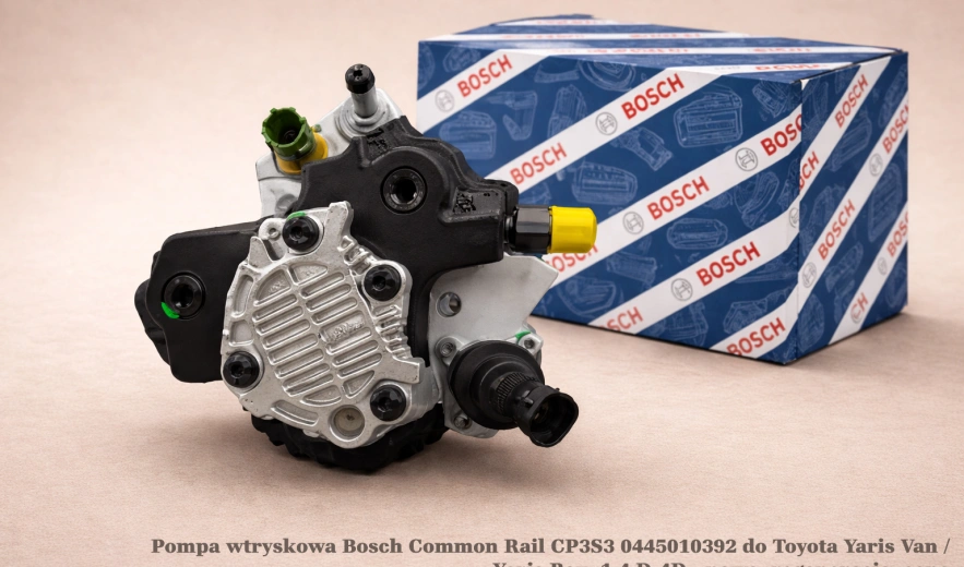 Pompa wtryskowa Bosch Common Rail CP3S3 0445010392 do Toyota Yaris Van / Yaris Box, 1.4 D-4D - nowa, regeneracja, cena