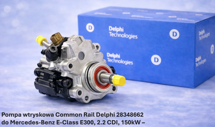 Pompa wtryskowa Common Rail Delphi 28348662 do Mercedes-Benz E-Class E300, 2.2 CDI, 150kW – nowa, regeneracja