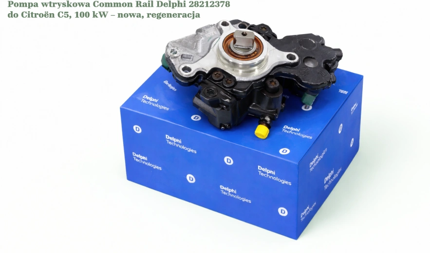 Pompa wtryskowa Common Rail Delphi 28212378 do Citroën C5, 100 kW – nowa, regeneracja