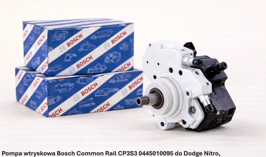 Pompa wtryskowa Bosch Common Rail CP3S3 0445010095 do Dodge Nitro, 3.0 CRD - nowa, regeneracja, cena