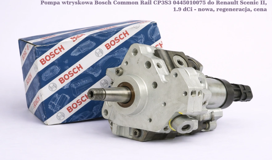 Pompa wtryskowa Bosch Common Rail CP3S3 0445010075 do Renault Scenic II, 1.9 dCi - nowa, regeneracja, cena