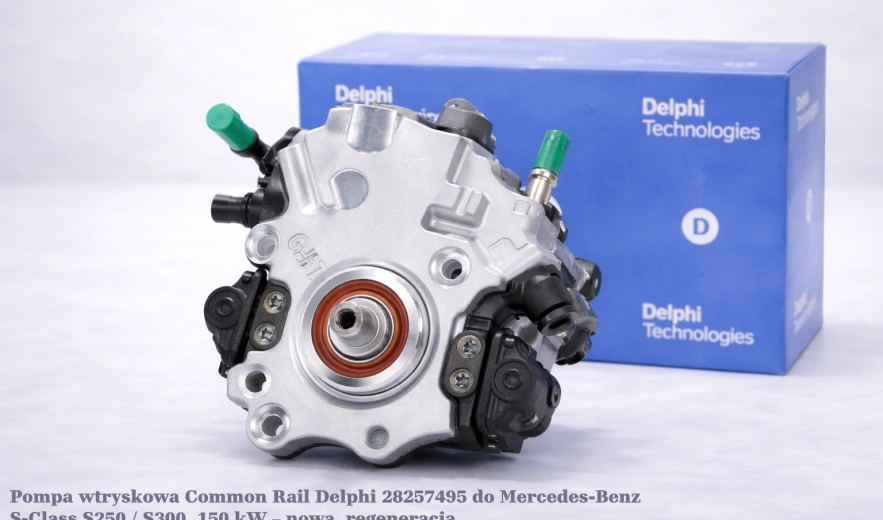 Pompa wtryskowa Common Rail Delphi 28257495 do Mercedes-Benz S-Class S250 / S300, 150 kW – nowa, regeneracja