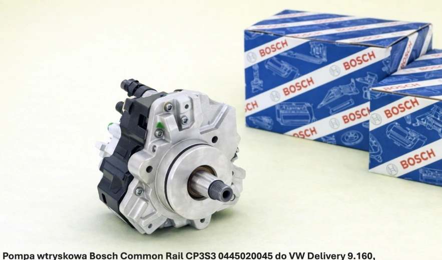 Pompa wtryskowa Bosch Common Rail CP3S3 0445020045 do VW Delivery 9.160, ISF 160 (3.8) - nowa, regeneracja, cena