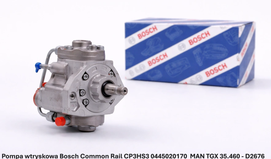 Pompa wtryskowa Bosch Common Rail CP3HS3 0445020170 MAN TGX 35.460 - D2676 - nowa, regeneracja, cena
