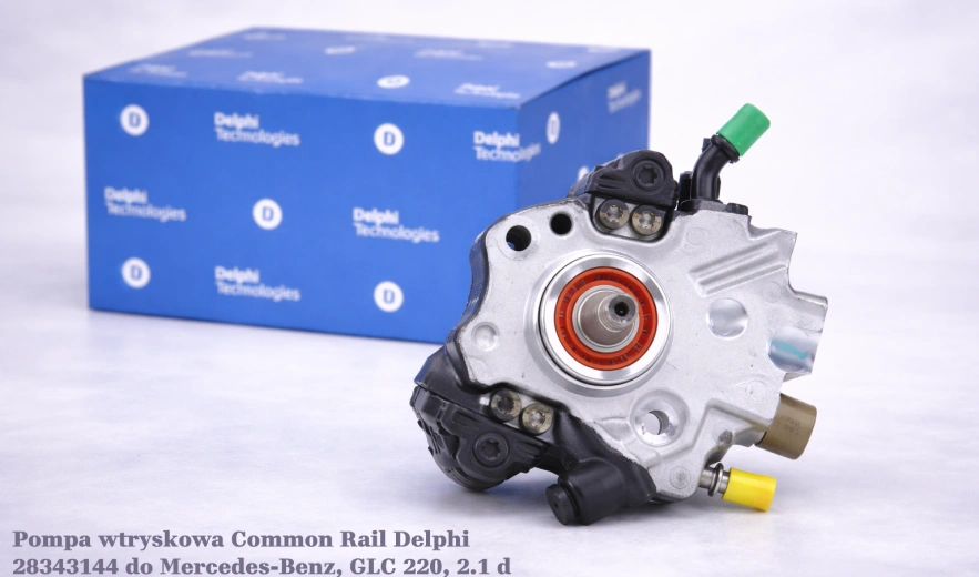 Pompa wtryskowa Common Rail Delphi 28343144 do Mercedes-Benz, GLC 220, 2.1 d 4MATIC, 125 kW – nowa, regeneracja