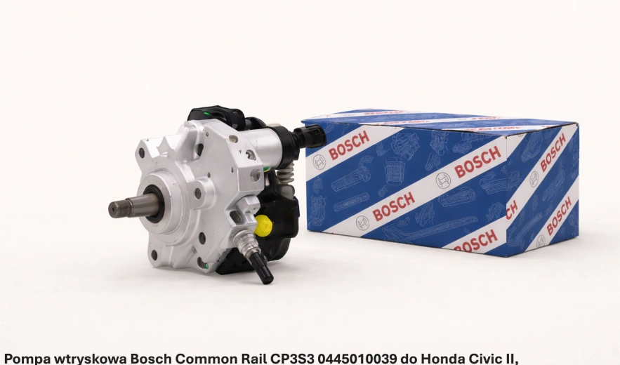 Pompa wtryskowa Bosch Common Rail CP3S3 0445010039 do Honda Civic II, 1.7 CDTi - nowa, regeneracja, cena