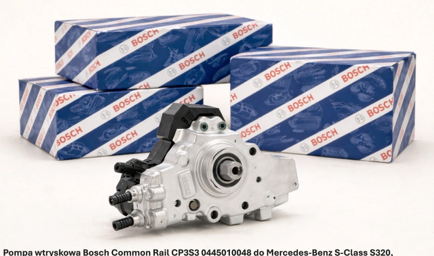 Pompa wtryskowa Bosch Common Rail CP3S3 0445010048 do Mercedes-Benz S-Class S320, 3.2 CDI - nowa, regeneracja, cena
