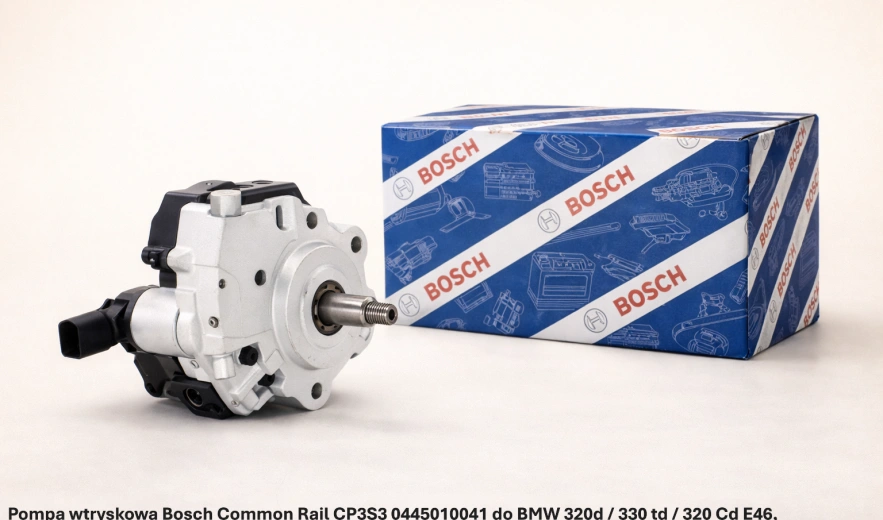 Pompa wtryskowa Bosch Common Rail CP3S3 0445010041 do BMW 320d / 330 td / 320 Cd E46, 2.0d - nowa, regeneracja, cena