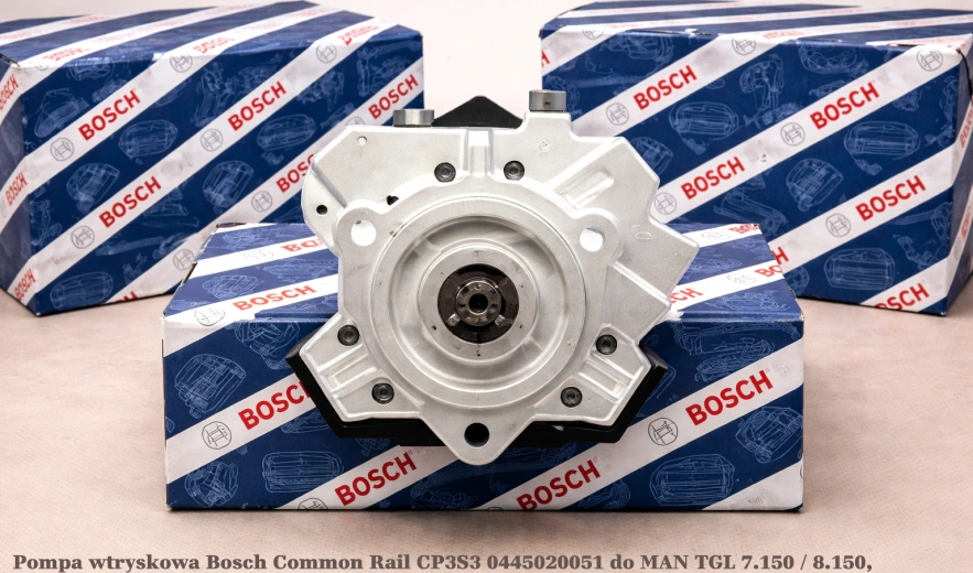 Pompa wtryskowa Bosch Common Rail CP3S3 0445020051 do MAN TGL 7.150 / 8.150, D0834 - nowa, regeneracja, cena