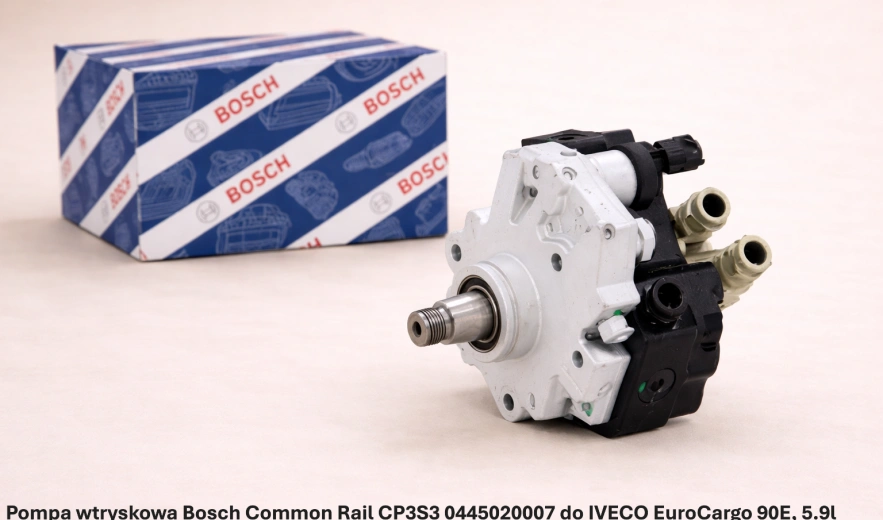 Pompa wtryskowa Bosch Common Rail CP3S3 0445020007 do IVECO EuroCargo 90E, 5.9l - nowa, regeneracja, cena