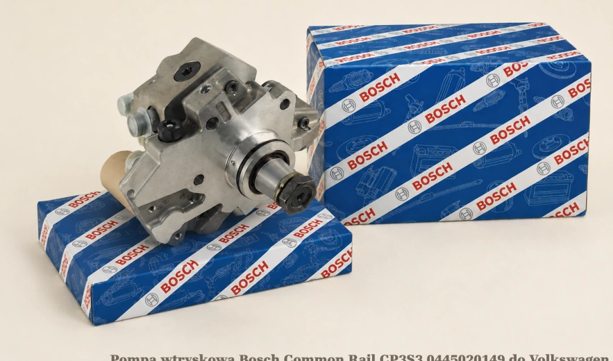 Pompa wtryskowa Bosch Common Rail CP3S3 0445020149 do Volkswagen Worker 13.180 / 15.180, Cummins ISB - nowa, regeneracja, cena