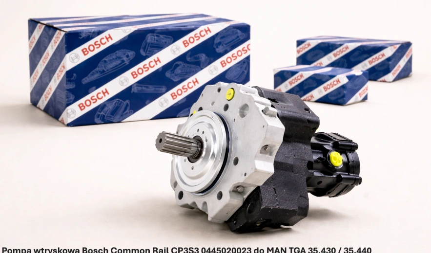 Pompa wtryskowa Bosch Common Rail CP3S3 0445020023 do MAN TGA 35.430 / 35.440 – D2066 LF01/LF11 - nowa, regeneracja, cena