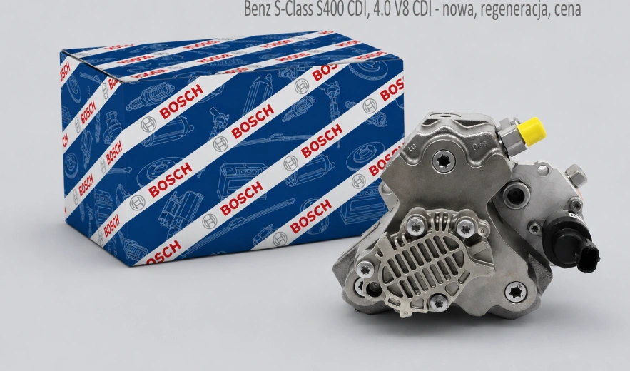 Pompa wtryskowa Bosch Common Rail CP3S3 0445010334 do Mercedes-Benz S-Class S400 CDI, 4.0 V8 CDI - nowa, regeneracja, cena