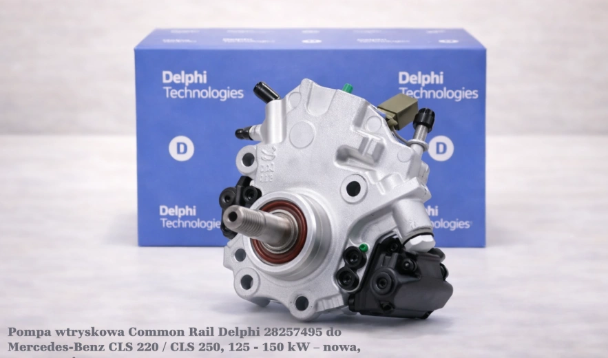 Pompa wtryskowa Common Rail Delphi 28257495 do Mercedes-Benz CLS 220 / CLS 250, 125 - 150 kW – nowa, regeneracja