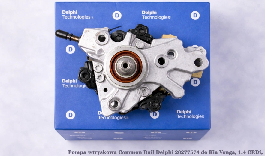 Pompa wtryskowa Common Rail Delphi 28277574 do Kia Venga, 1.4 CRDi, 55 kW, 57 kW, 66 kW – nowa, regeneracja