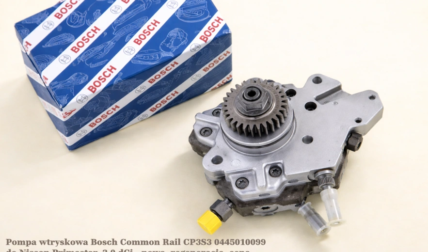 Pompa wtryskowa Bosch Common Rail CP3S3 0445010099 do Nissan Primastar, 2.0 dCi - nowa, regeneracja, cena