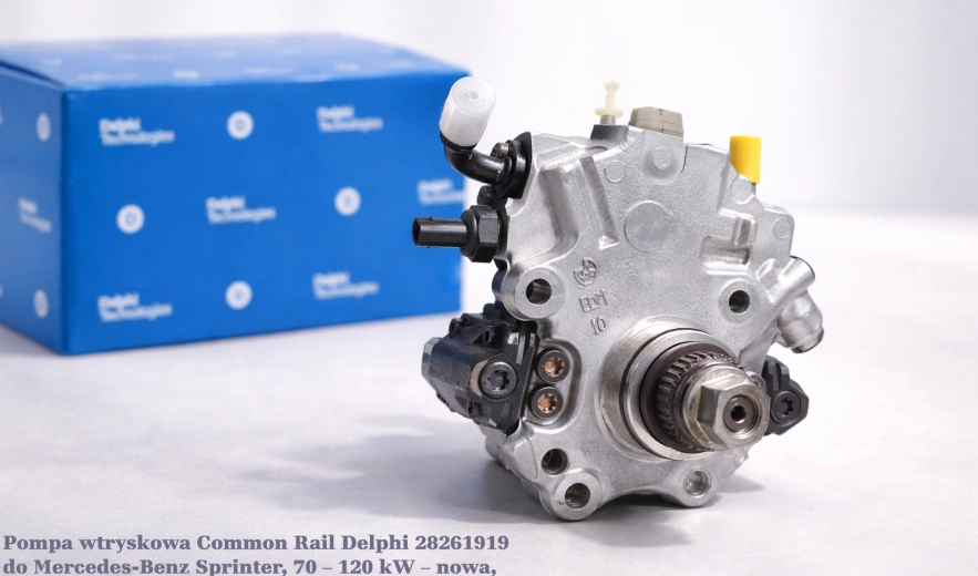 Pompa wtryskowa Common Rail Delphi 28261919 do Mercedes-Benz Sprinter, 70 – 120 kW – nowa, regeneracja