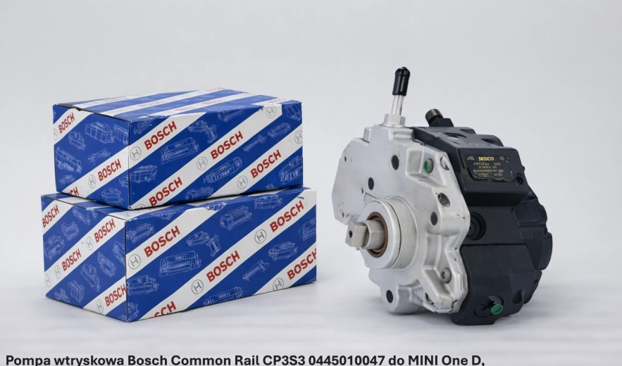 Pompa wtryskowa Bosch Common Rail CP3S3 0445010047 do MINI One D, 1.4 D - nowa, regeneracja, cena