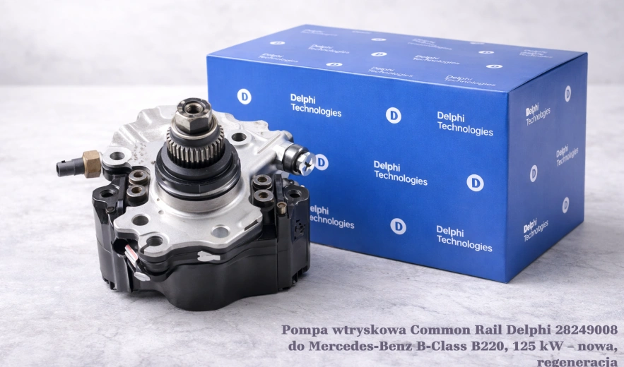 Pompa wtryskowa Common Rail Delphi 28249008 do Mercedes-Benz B-Class B220, 125 kW – nowa, regeneracja