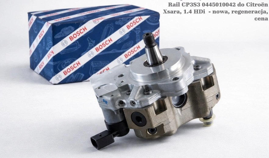 Pompa wtryskowa Bosch Common Rail CP3S3 0445010042 do Citroën Xsara, 1.4 HDi - nowa, regeneracja, cena
