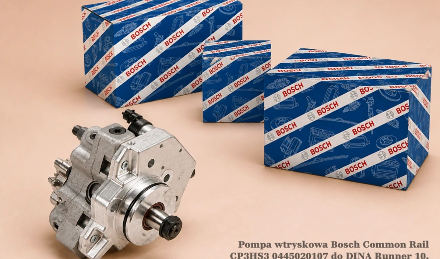 Pompa wtryskowa Bosch Common Rail CP3HS3 0445020107 do DINA Runner 10, 6.7 Cummins ISB - nowa, regeneracja, cena