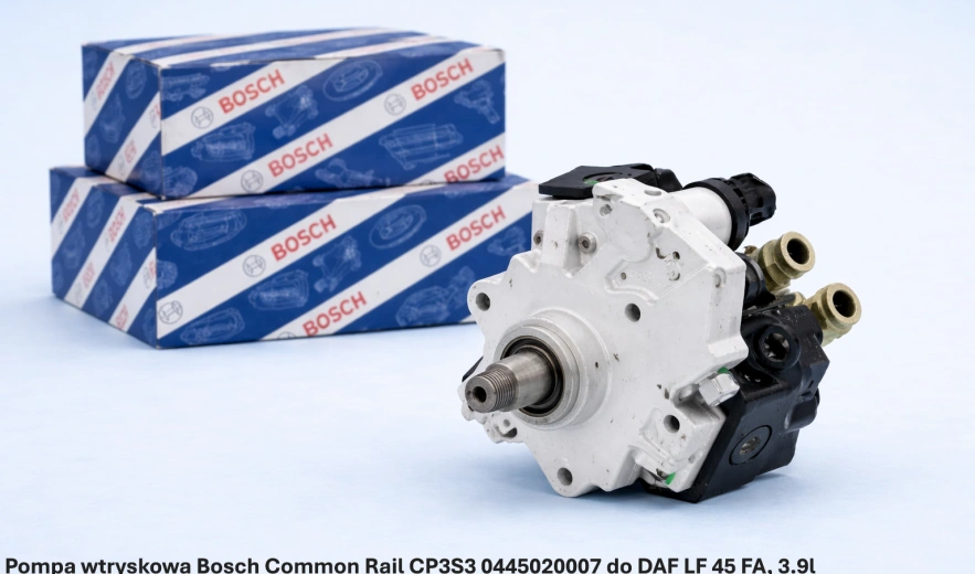Pompa wtryskowa Bosch Common Rail CP3S3 0445020007 do DAF LF 45 FA, 3.9l - nowa, regeneracja, cena