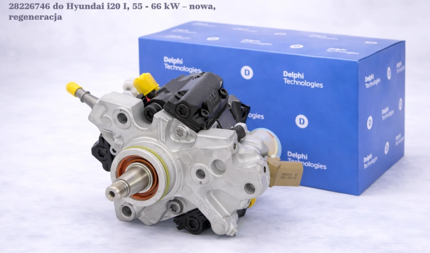 Pompa wtryskowa Common Rail Delphi 28226746 do Hyundai i20 I, 55 - 66 kW – nowa, regeneracja