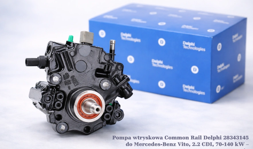 Pompa wtryskowa Common Rail Delphi 28343145 do Mercedes-Benz Vito, 2.2 CDI, 70-140 kW – nowa, regeneracja