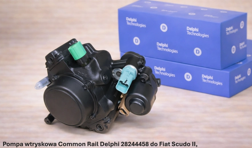 Pompa wtryskowa Common Rail Delphi 28244458 do Fiat Scudo II, 94-120kW– nowa, regeneracja