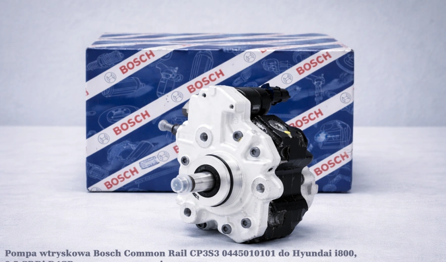 Pompa wtryskowa Bosch Common Rail CP3S3 0445010101 do Hyundai i800, 2.5 CRDi D4CB - nowa, regeneracja, cena