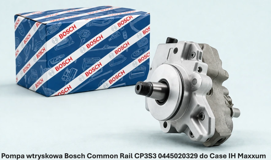 Pompa wtryskowa Bosch Common Rail CP3S3 0445020329 do Case IH Maxxum – nowa, regeneracja, cena