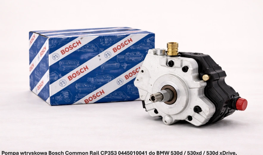 Pompa wtryskowa Bosch Common Rail CP3S3 0445010041 do BMW 530d / 530xd / 530d xDrive, 3.0d - nowa, regeneracja, cena