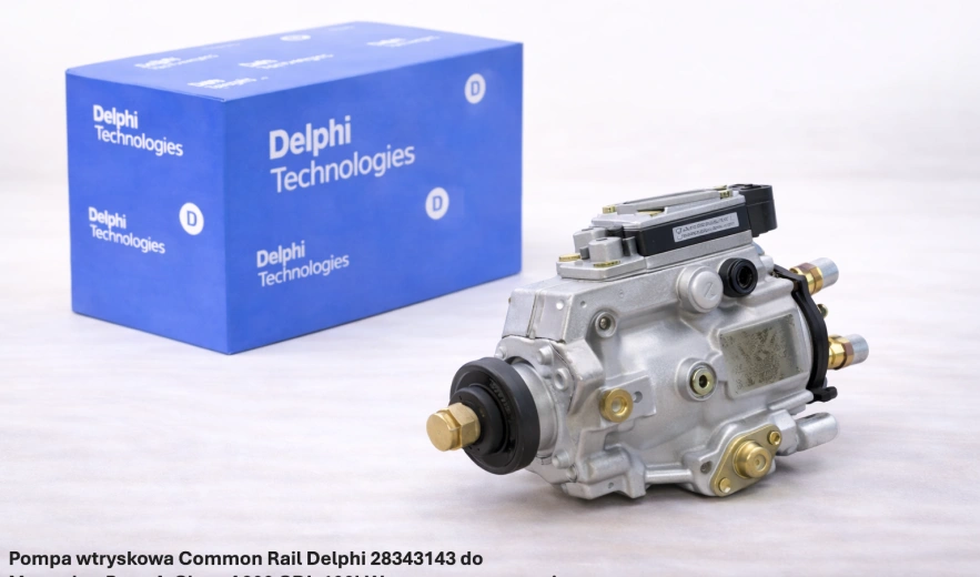 Pompa wtryskowa Common Rail Delphi 28343143 do Mercedes-Benz A-Class A200 CDI, 100kW – nowa, regeneracja