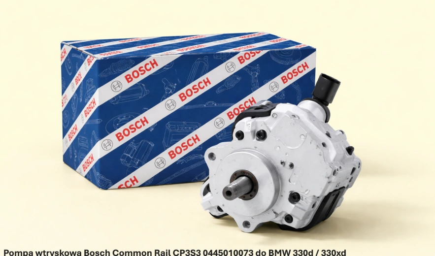 Pompa wtryskowa Bosch Common Rail CP3S3 0445010073 do BMW 330d / 330xd E46, 3.0d - nowa, regeneracja, cena