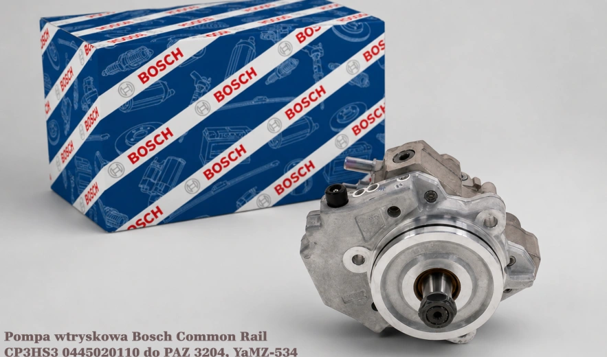 Pompa wtryskowa Bosch Common Rail CP3HS3 0445020110 do PAZ 3204, YaMZ-534 - nowa, regeneracja, cena