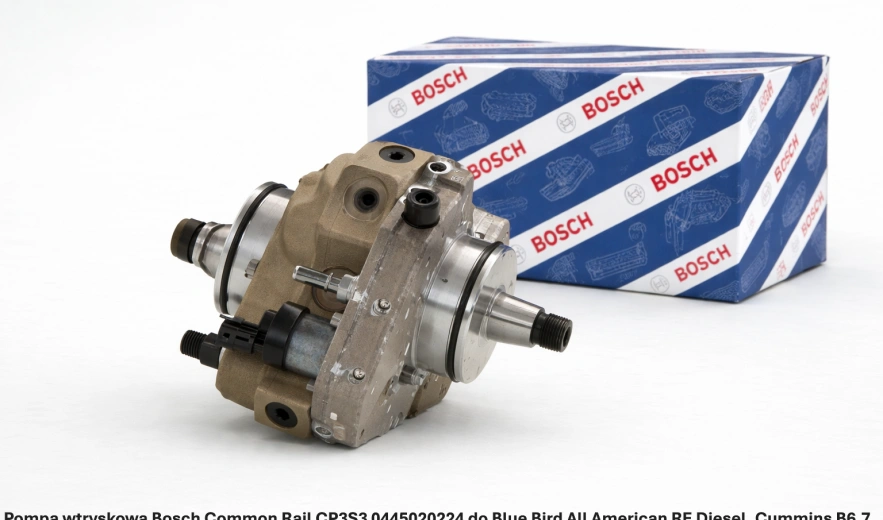Pompa wtryskowa Bosch Common Rail CP3S3 0445020224 do Blue Bird All American RE Diesel, Cummins B6.7 - nowa, regeneracja, cena