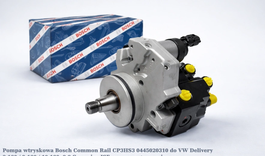 Pompa wtryskowa Bosch Common Rail CP3HS3 0445020310 do VW Delivery 8.160 / 9.160 / 10.160, 3.8 Cummins ISF - nowa, regeneracja, cena