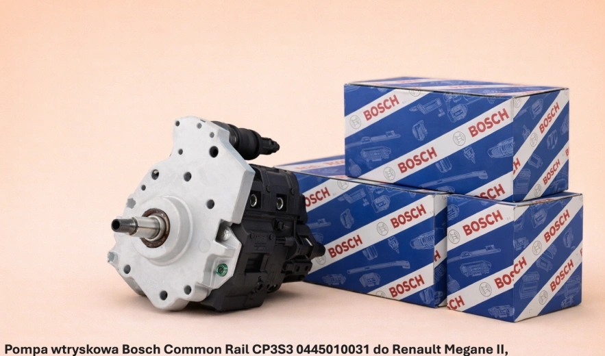 Pompa wtryskowa Bosch Common Rail CP3S3 0445010031 do Renault Megane II, 1.9 dCi - nowa, regeneracja, cena