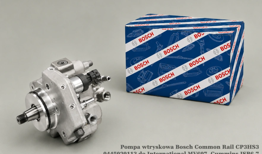 Pompa wtryskowa Bosch Common Rail CP3HS3 0445020113 do International MV607, Cummins ISB6.7 - nowa, regeneracja, cena