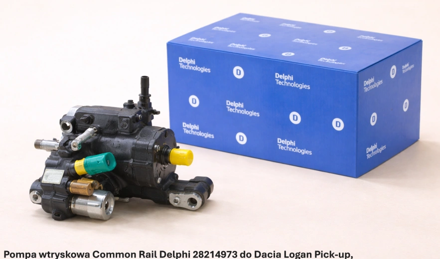 Pompa wtryskowa Common Rail Delphi 28214973 do Dacia Logan Pick-up, 55-65kW– nowa, regeneracja