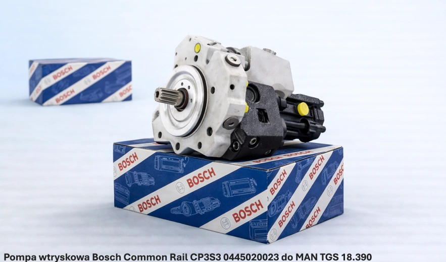 Pompa wtryskowa Bosch Common Rail CP3S3 0445020023 do MAN TGS 18.390 – D2066 – LF02 - nowa, regeneracja, cena