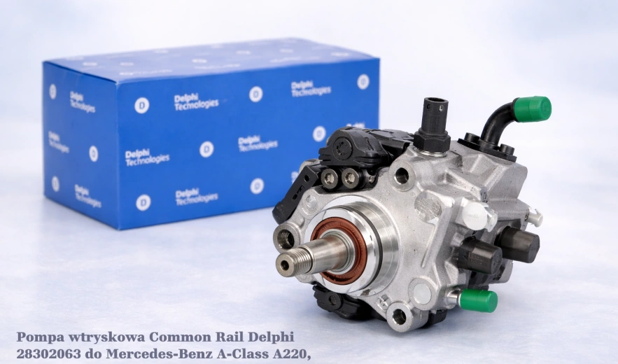 Pompa wtryskowa Common Rail Delphi 28302063 do Mercedes-Benz A-Class A220, 2.1 CDI, 125 kW – nowa, regeneracja