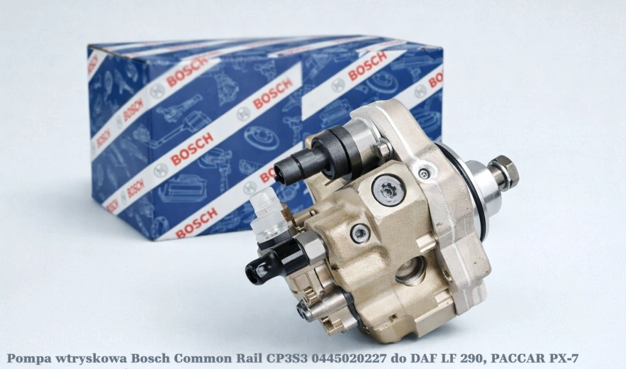 Pompa wtryskowa Bosch Common Rail CP3S3 0445020227 do DAF LF 290, PACCAR PX-7 - nowa, regeneracja, cena
