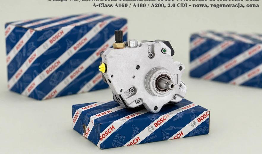 Pompa wtryskowa Bosch Common Rail CP3S3 0445010120 do Mercedes-Benz A-Class A160 / A180 / A200, 2.0 CDI - nowa, regeneracja, cena